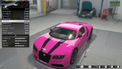 メイン メタリック ホットピンク
サブ メタリック ブラック