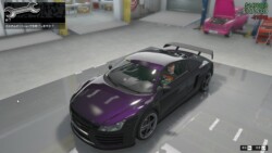 パールセント ブライト・パープル
サブ メタリック ブラック