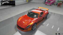 メイン メタリック ラヴァレッド
サブ マット オレンジ